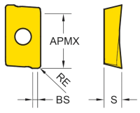 APKT160408-TR-YG612 APKT160408-TR-YG612