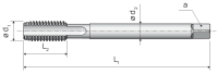 AMT-M12*1.25 6HX U1 HSS-E AlCrN AMT-M12*1.25 6HX U1 HSS-E AlCrN
