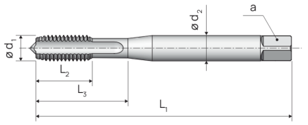 AMT-M10*1 6HX U1 HSS-E AlCrN AMT-M10*1 6HX U1 HSS-E AlCrN
